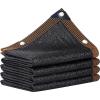 winemana Black Shade Cloth 40%, 5×8 FT Mesh Tarp – Garden Shade for Greenhouse, Patio, Vegetables, Plants Cover and Chicken Coops, Sun Shade Net for Outdoor Protection with Reinforced Grommets(4 FT x 20 FT)