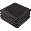 winemana Black Shade Cloth 40%, 5×8 FT Mesh Tarp – Garden Shade for Greenhouse, Patio, Vegetables, Plants Cover and Chicken Coops, Sun Shade Net for Outdoor Protection with Reinforced Grommets(12 FT x 8 FT)