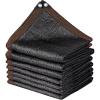winemana Black Shade Cloth 40%, 5×8 FT Mesh Tarp – Garden Shade for Greenhouse, Patio, Vegetables, Plants Cover and Chicken Coops, Sun Shade Net for Outdoor Protection with Reinforced Grommets(30 FT x 50 FT)
