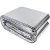 winemana Window Insulation Roll, 48IN x 20FT Reflective Heat Shield Bubble Film, Double-Sided Aluminum Foil Insulation, Weatherproof Garage Door Cover for Windows, RV, Basement, Winter & Summer(48 in x 20 ft)