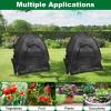 winemana 3 Pcs 70% Garden Plant Shade Tent, 33.5″x35.5″x31.5″ UV Resistant Pop Up Sun Shade Netting, Protective Plants Cover for Outdoor Vegetable Fruit, Easy Setup Net to Keep Animals & Insects Out(2)