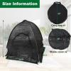 winemana 3 Pcs 70% Garden Plant Shade Tent, 33.5″x35.5″x31.5″ UV Resistant Pop Up Sun Shade Netting, Protective Plants Cover for Outdoor Vegetable Fruit, Easy Setup Net to Keep Animals & Insects Out(2)