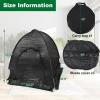 winemana 3 Pcs 70% Garden Plant Shade Tent, 33.5″x35.5″x31.5″ UV Resistant Pop Up Sun Shade Netting, Protective Plants Cover for Outdoor Vegetable Fruit, Easy Setup Net to Keep Animals & Insects Out(1)