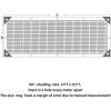 winemana Black Shade Cloth 40%, 5×8 FT Mesh Tarp – Garden Shade for Greenhouse, Patio, Vegetables, Plants Cover and Chicken Coops, Sun Shade Net for Outdoor Protection with Reinforced Grommets(4 FT x 12 FT)