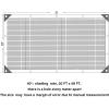 winemana Black Shade Cloth 40%, 5×8 FT Mesh Tarp – Garden Shade for Greenhouse, Patio, Vegetables, Plants Cover and Chicken Coops, Sun Shade Net for Outdoor Protection with Reinforced Grommets(20 FT x 48 FT)