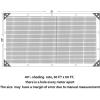 winemana Black Shade Cloth 40%, 5×8 FT Mesh Tarp – Garden Shade for Greenhouse, Patio, Vegetables, Plants Cover and Chicken Coops, Sun Shade Net for Outdoor Protection with Reinforced Grommets(30 FT x 50 FT)