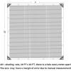 winemana Black Shade Cloth 40%, 5×8 FT Mesh Tarp – Garden Shade for Greenhouse, Patio, Vegetables, Plants Cover and Chicken Coops, Sun Shade Net for Outdoor Protection with Reinforced Grommets(20 FT x 20 FT)