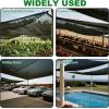 winemana Black Shade Cloth 40%, 5×8 FT Mesh Tarp – Garden Shade for Greenhouse, Patio, Vegetables, Plants Cover and Chicken Coops, Sun Shade Net for Outdoor Protection with Reinforced Grommets(6 FT x 120 FT)