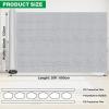 winemana Window Insulation Roll, 48IN x 20FT Reflective Heat Shield Bubble Film, Double-Sided Aluminum Foil Insulation, Weatherproof Garage Door Cover for Windows, RV, Basement, Winter & Summer(48 in x 20 ft)