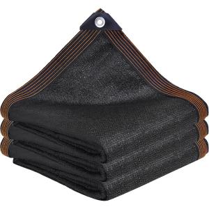 winemana Black Shade Cloth 40%, 5×8 FT Mesh Tarp – Garden Shade for Greenhouse, Patio, Vegetables, Plants Cover and Chicken Coops, Sun Shade Net for Outdoor Protection with Reinforced Grommets(5 FT x 8 FT)