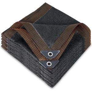 winemana Black Shade Cloth 40%, 5×8 FT Mesh Tarp – Garden Shade for Greenhouse, Patio, Vegetables, Plants Cover and Chicken Coops, Sun Shade Net for Outdoor Protection with Reinforced Grommets(10 FT x 14 FT)
