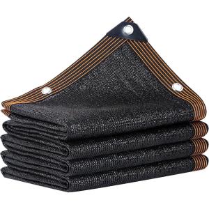 winemana Black Shade Cloth 40%, 5×8 FT Mesh Tarp – Garden Shade for Greenhouse, Patio, Vegetables, Plants Cover and Chicken Coops, Sun Shade Net for Outdoor Protection with Reinforced Grommets(4 FT x 20 FT)