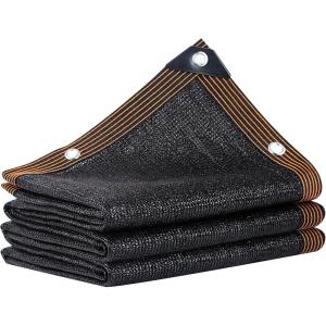 winemana Black Shade Cloth 40%, 5×8 FT Mesh Tarp – Garden Shade for Greenhouse, Patio, Vegetables, Plants Cover and Chicken Coops, Sun Shade Net for Outdoor Protection with Reinforced Grommets(4 FT x 12 FT)