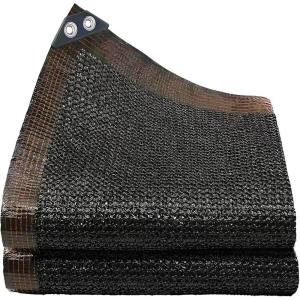 winemana Black Shade Cloth 40%, 5×8 FT Mesh Tarp – Garden Shade for Greenhouse, Patio, Vegetables, Plants Cover and Chicken Coops, Sun Shade Net for Outdoor Protection with Reinforced Grommets(3.3 FT x 10 FT)
