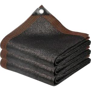 winemana Black Shade Cloth 40%, 5×8 FT Mesh Tarp – Garden Shade for Greenhouse, Patio, Vegetables, Plants Cover and Chicken Coops, Sun Shade Net for Outdoor Protection with Reinforced Grommets(5 FT x 6 FT)