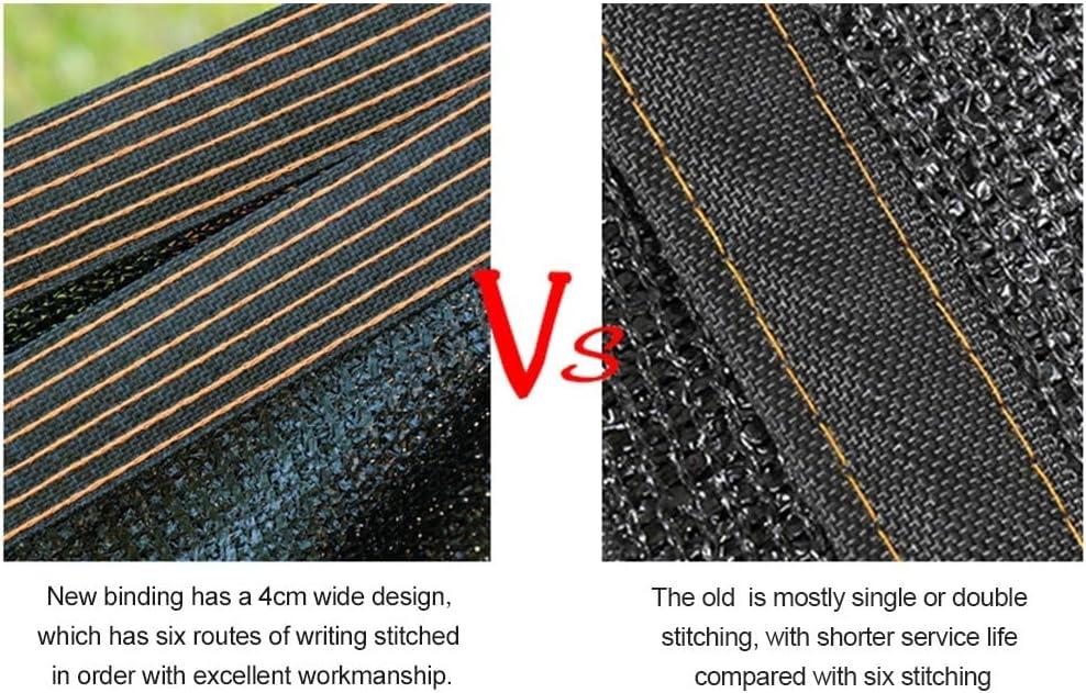 image:imagewinemana Black Shade Cloth 40 5x8 FT Mesh Tarp Garden Shade for Greenhouse Patio Vegetables Plants Cover and Chicken Coops Sun Shade Net for Outdoor Protection with Reinforced Grommets10 FT x 12 FT