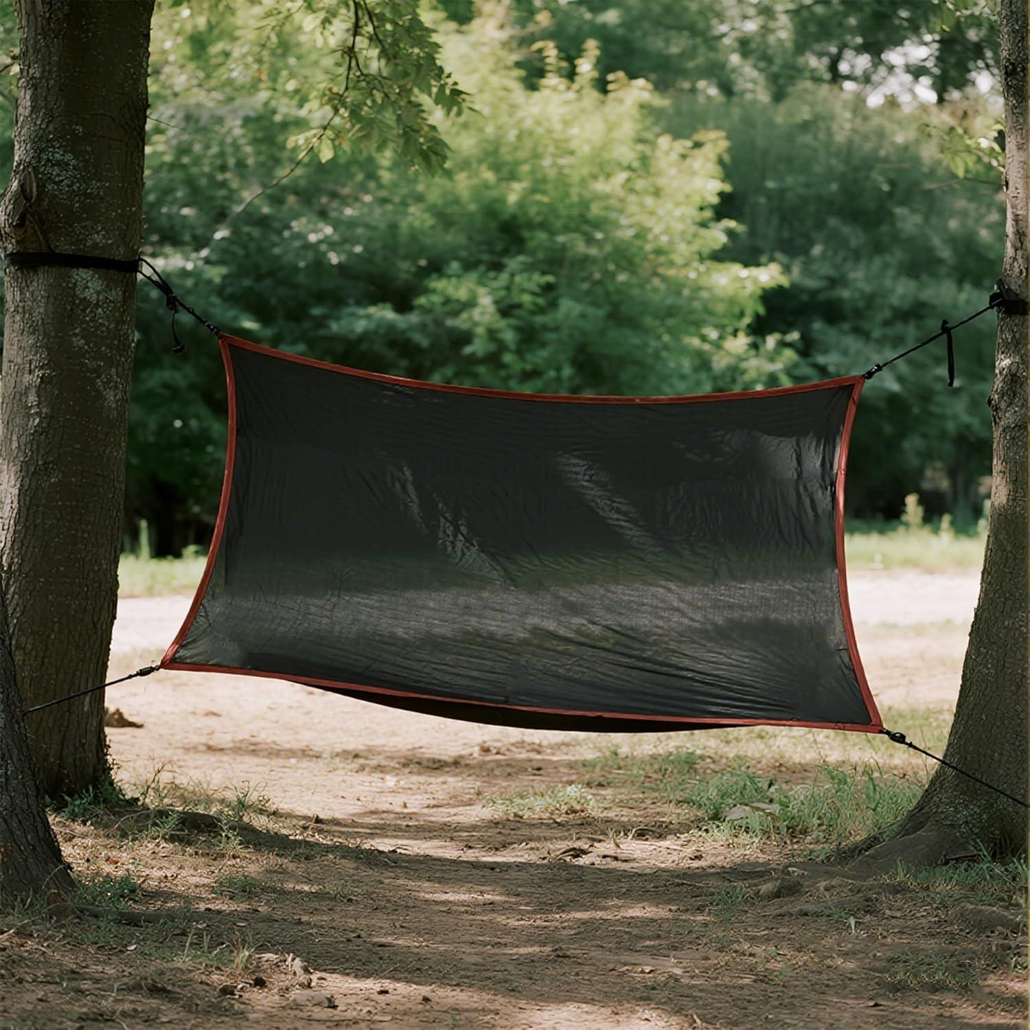 image:imagewinemana Black Shade Cloth 40 5x8 FT Mesh Tarp Garden Shade for Greenhouse Patio Vegetables Plants Cover and Chicken Coops Sun Shade Net for Outdoor Protection with Reinforced Grommets10 FT x 20 FT